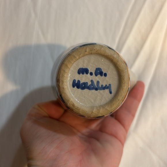 M.A Hadley Firewater Pottery Glass - Picture 3 of 6